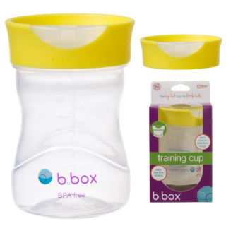 b.box tréningový hrnček 240 ml žltý BB00633